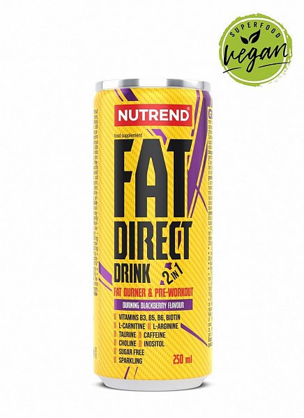 FAT DIRECT DRINK, 250 ml, ostružina