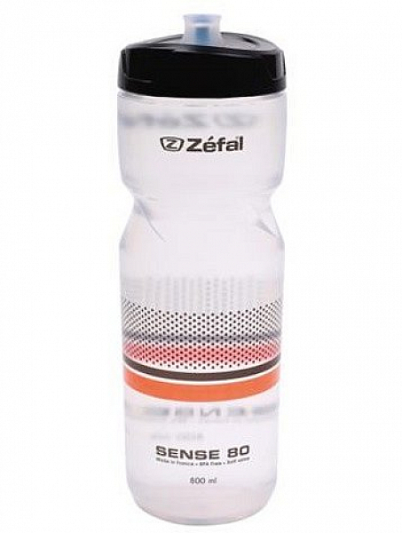 lahev ZEFAL Sense M80 NEW transparentní/černá/oranžová