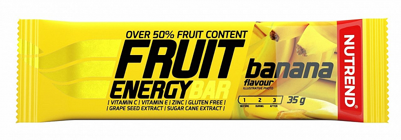 tyčinka FRUIT ENERGY BAR 35g banán
