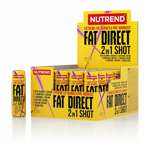 FAT DIRECT SHOT, box - 20 lahviček á 60ml