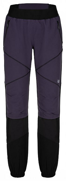 kalhoty dlouhé dámské LOAP URABELLA fialovo/černé
