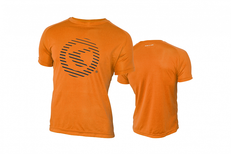 KELLYS Tričko ACTIVE krátky rukáv orange - XL